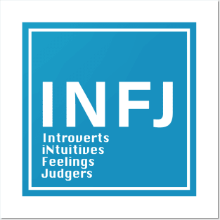 INFJ, MBTI Posters and Art